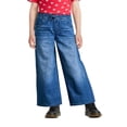 thumbnail image 4 of Pantalon en denim à jambes larges George pour filles, 4 of 6