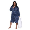 thumbnail image 1 of Chemise de nuit zippée Iyla Plus pour femmes, 1 of 6