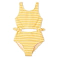 thumbnail image 1 of Maillot de bain ajouré 1 pièce George pour filles, 1 of 2