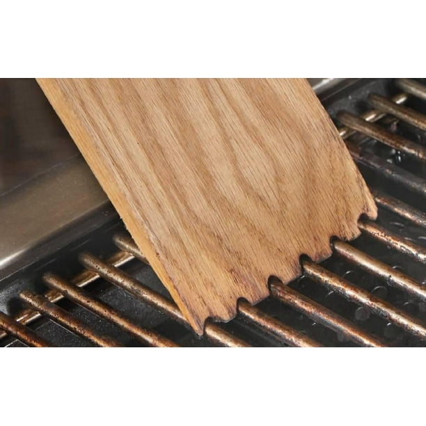  Great Scrape® - Woody® Eco (14) - The Ultimate BBQ Cleaning  Tool® & Wood Grill Scraper : Patio, Lawn & Garden