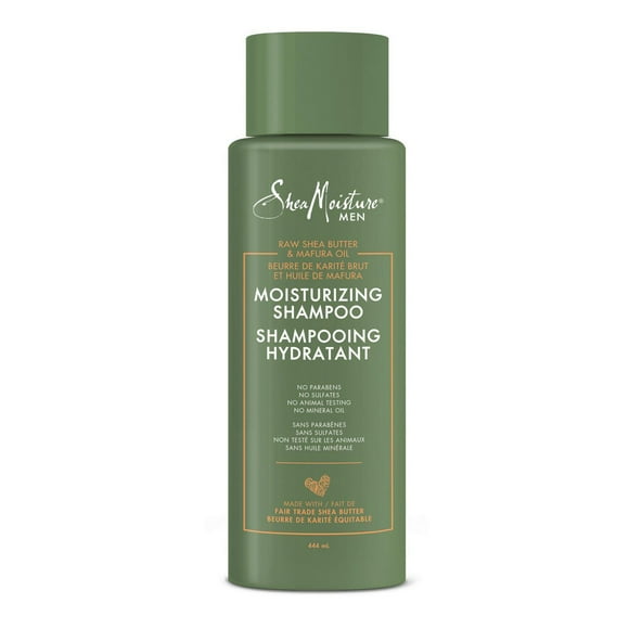 SheaMoisture Shea Butter & Mafura Oil Moisturizing Shampoo, 444 ml Moisturizing Shampoo