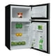Frigidaire, 3,2 cu. Réfrigérateur compact rétro avec garniture et poignée chromées rétro compact de 3,2 pi3 – image 3 sur 4
