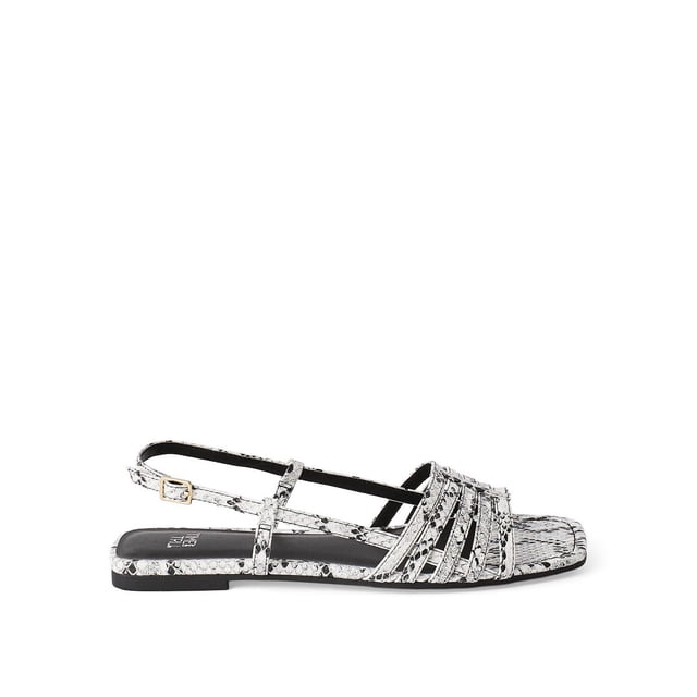 Time and Tru Women's Strappy Sandals