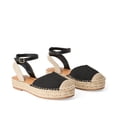 thumbnail image 2 of Time and Tru Women's Platform Espadrille Sandals, 2 of 4