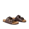 thumbnail image 2 of George Men's Double Buckled Sandals, 2 of 4