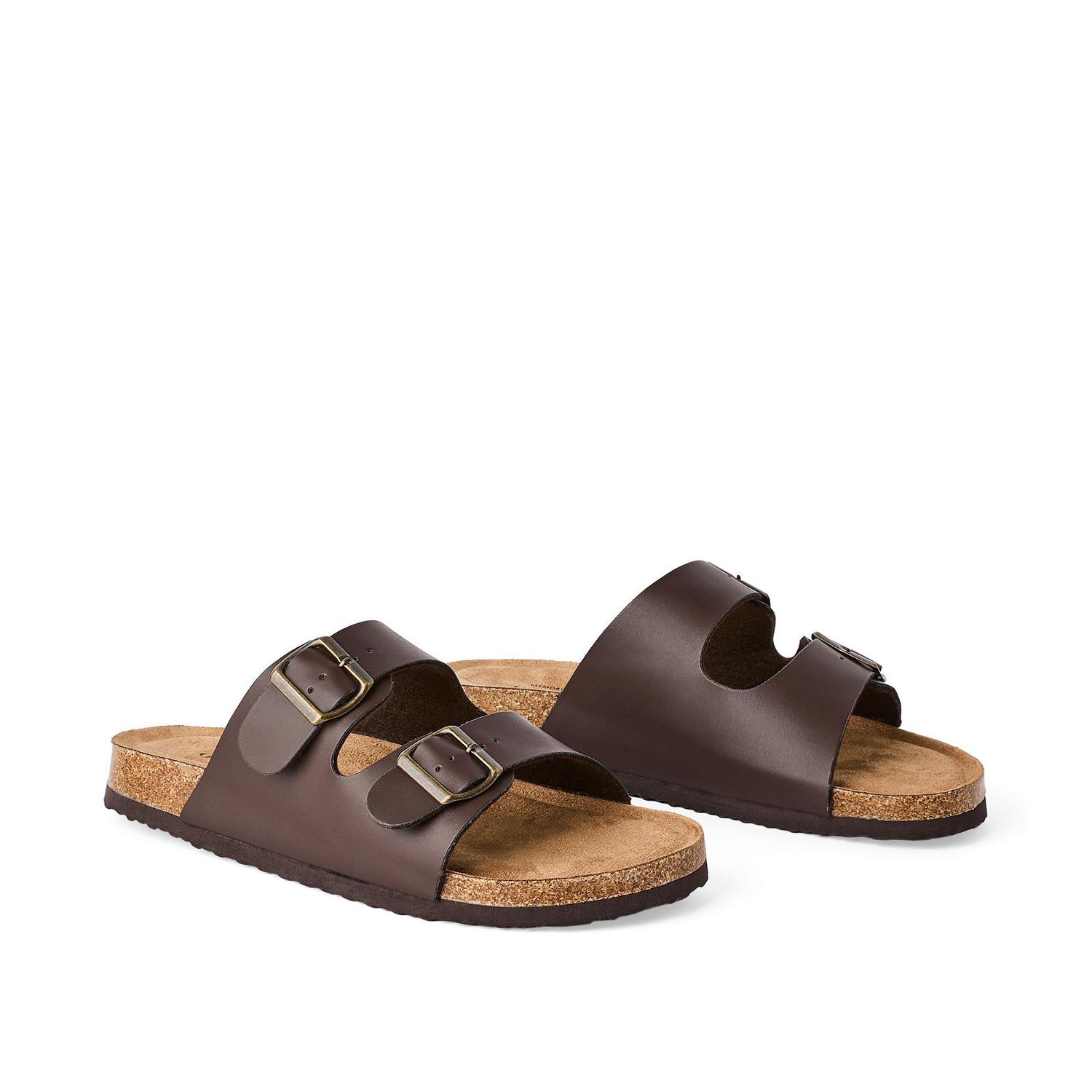 Sandales à double boucle George pour hommes