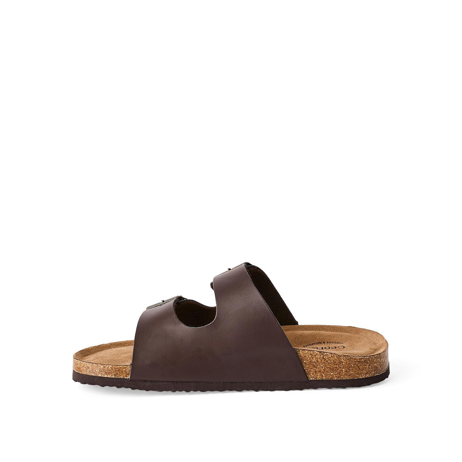 Sandales à double boucle George pour hommes