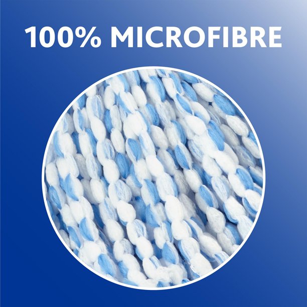 Vadrouille plate en microfibre SYR Rapid, Réservoir de 480 ml