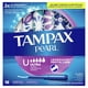 Tampax Pearl Tampons Ultra Absorbency with BPA-Free Plastic Applicator and LeakGuard Braid, Unscented, 18 count - image 2 of 4