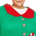 thumbnail image 4 of George Women's Plus Holiday Poncho, 4 of 6