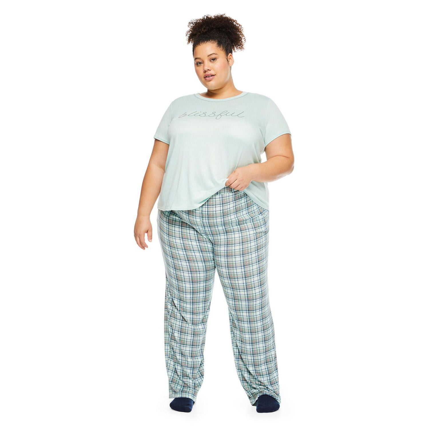 Pyjama 2 pièces George Plus pour femmes Tailles 1X-4X