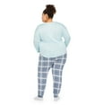 thumbnail image 3 of George Plus Women's Pajama 2-Piece Set, 3 of 6