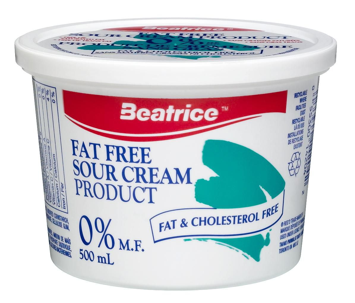 Beatrice Sour Cream Fat Free Walmart Canada