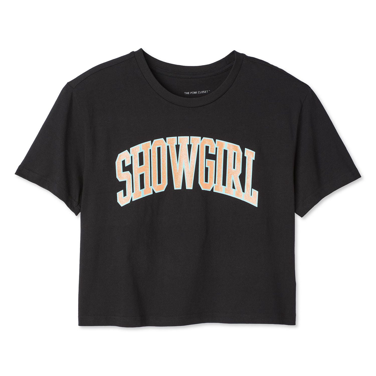 T-shirt écourté The Pink Closet pour femmes