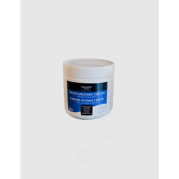 Equate Moisturizing Cream with Ceramides and Hyaluronic Acid, 453g, Equate moisturizing cream