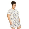 thumbnail image 2 of George Women's Plus Crew Neckline Nightshirt, 2 of 6