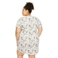 thumbnail image 3 of George Women's Plus Crew Neckline Nightshirt, 3 of 6