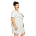 thumbnail image 2 of George Women's Plus Crew Neckline Nightshirt, 2 of 6