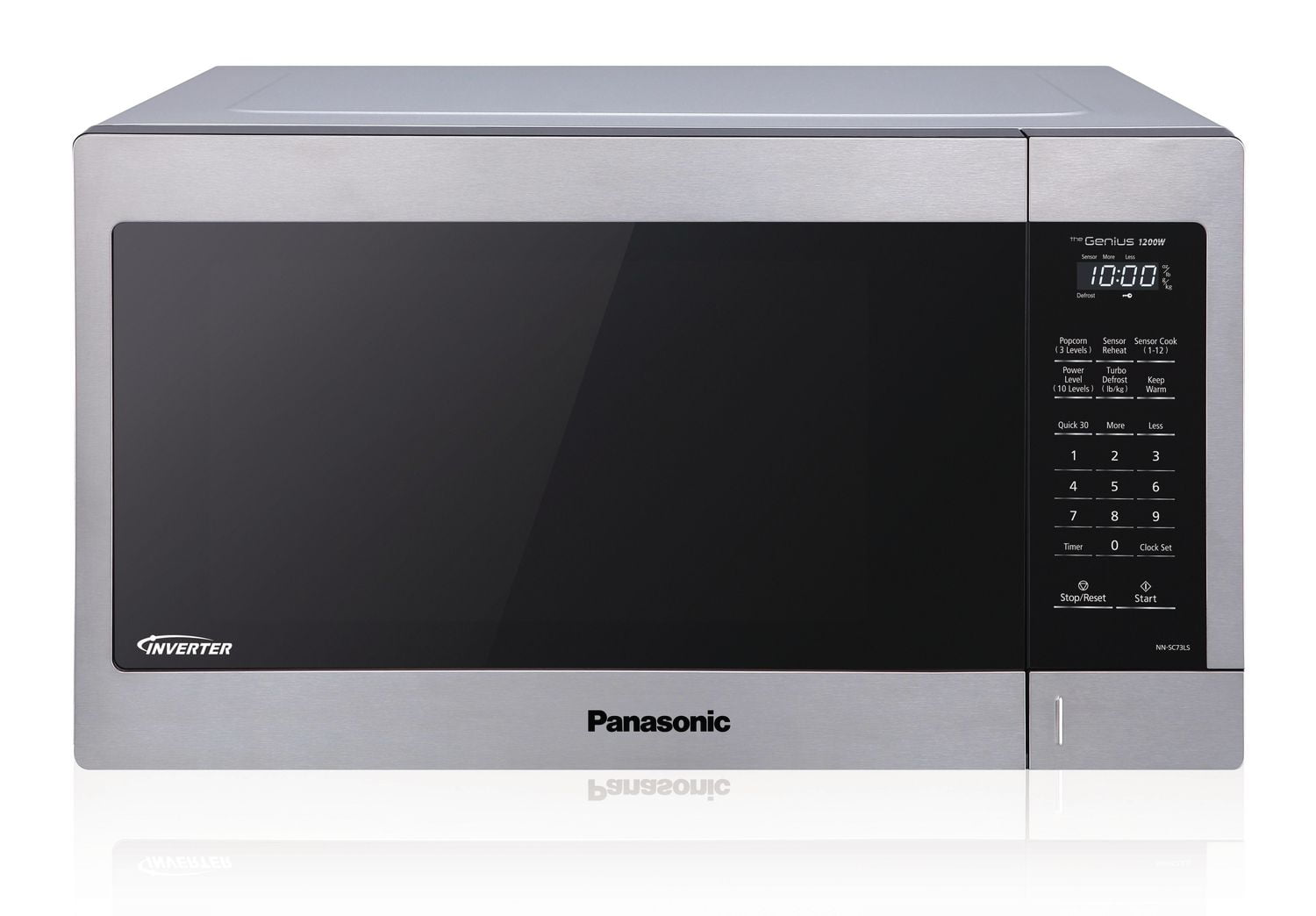Panasonic NNSC73LS 1.6 cu.ft. Genius® Microwave Oven Walmart Canada