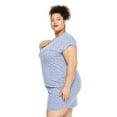 thumbnail image 2 of George Plus Women's V-Neckline Night Shirt, 2 of 6