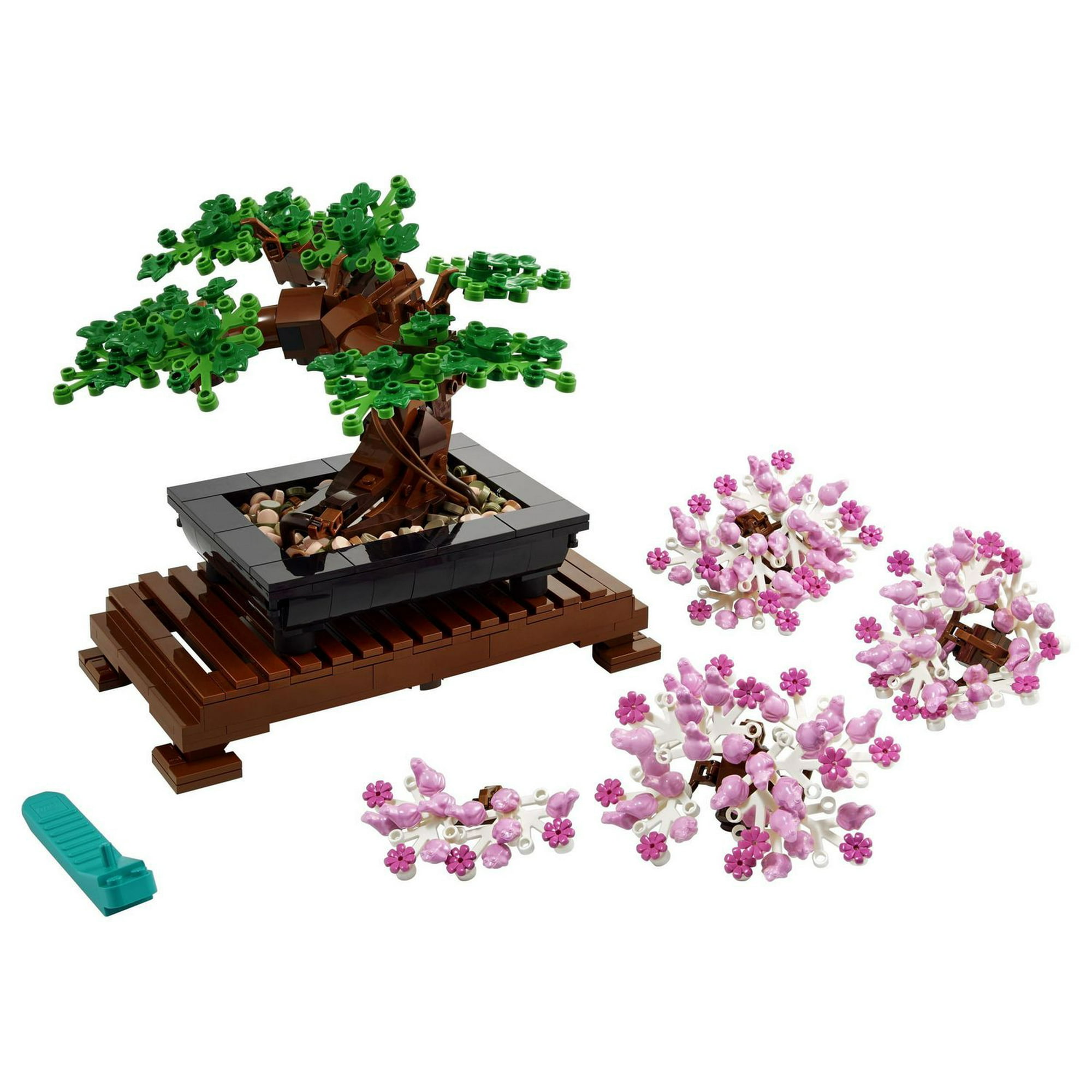 LEGO Icons Bonsai Tree Building Set, Features Cherry Blossom