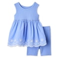 thumbnail image 1 of George Baby Girls' Two Piece Short Set, 1 of 2