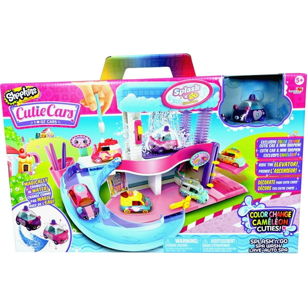 Shopkins Cutie Cars, Splash & Go Playset 