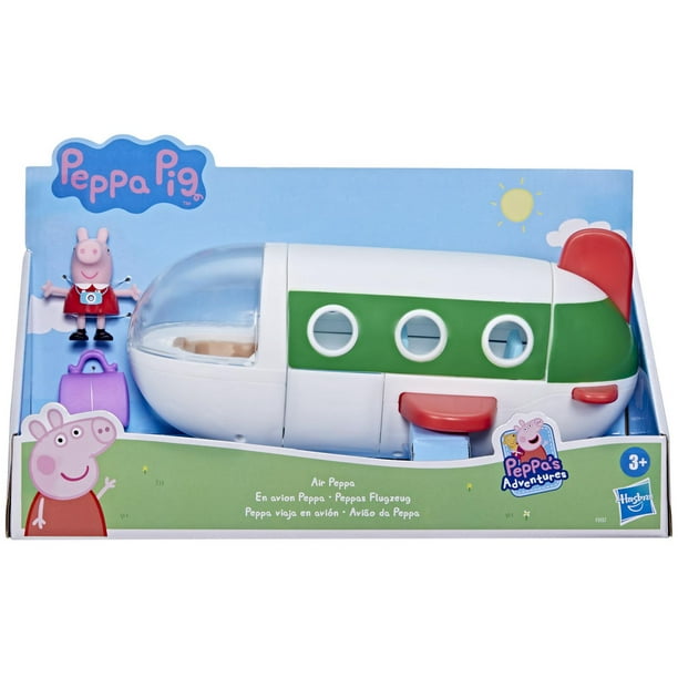 Peppa Pig Le club des amis de Peppa, jouet préscolaire, sons, 2 figurines,  7 accessoires, dès 3 ans