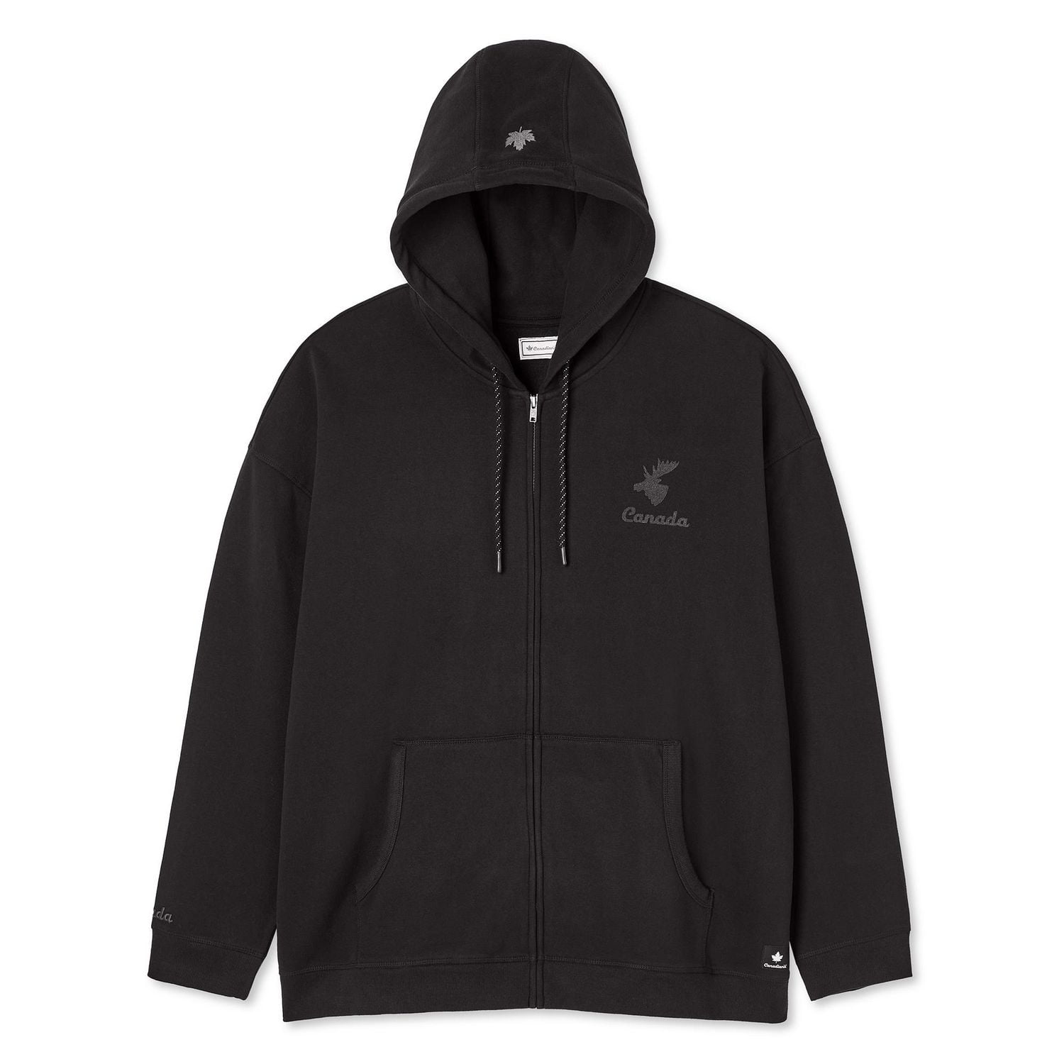 Canadiana Plus Adult Gender Inclusive Full-Zip Hoodie, Sizes 3XL-4XL