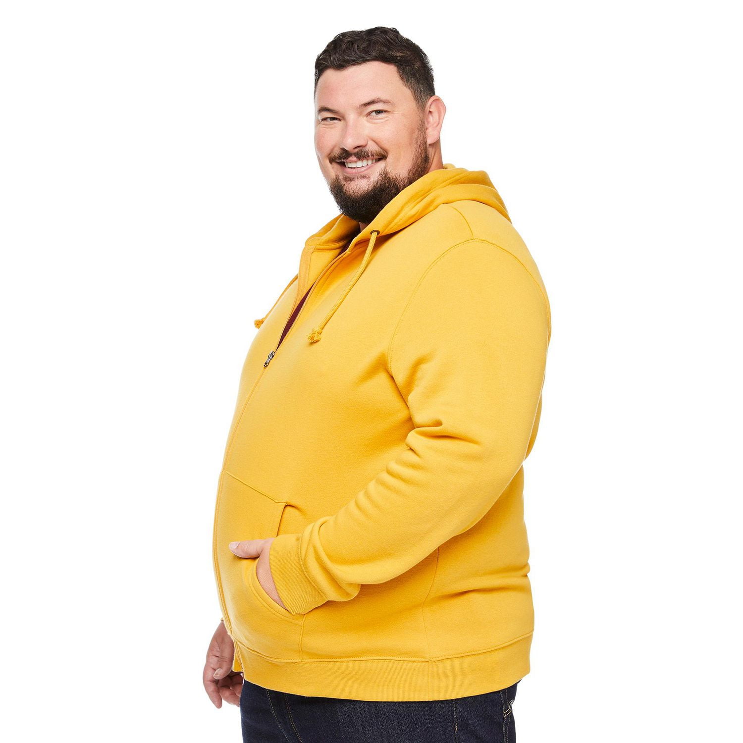 George Big Men's Full-Zip Hoodie