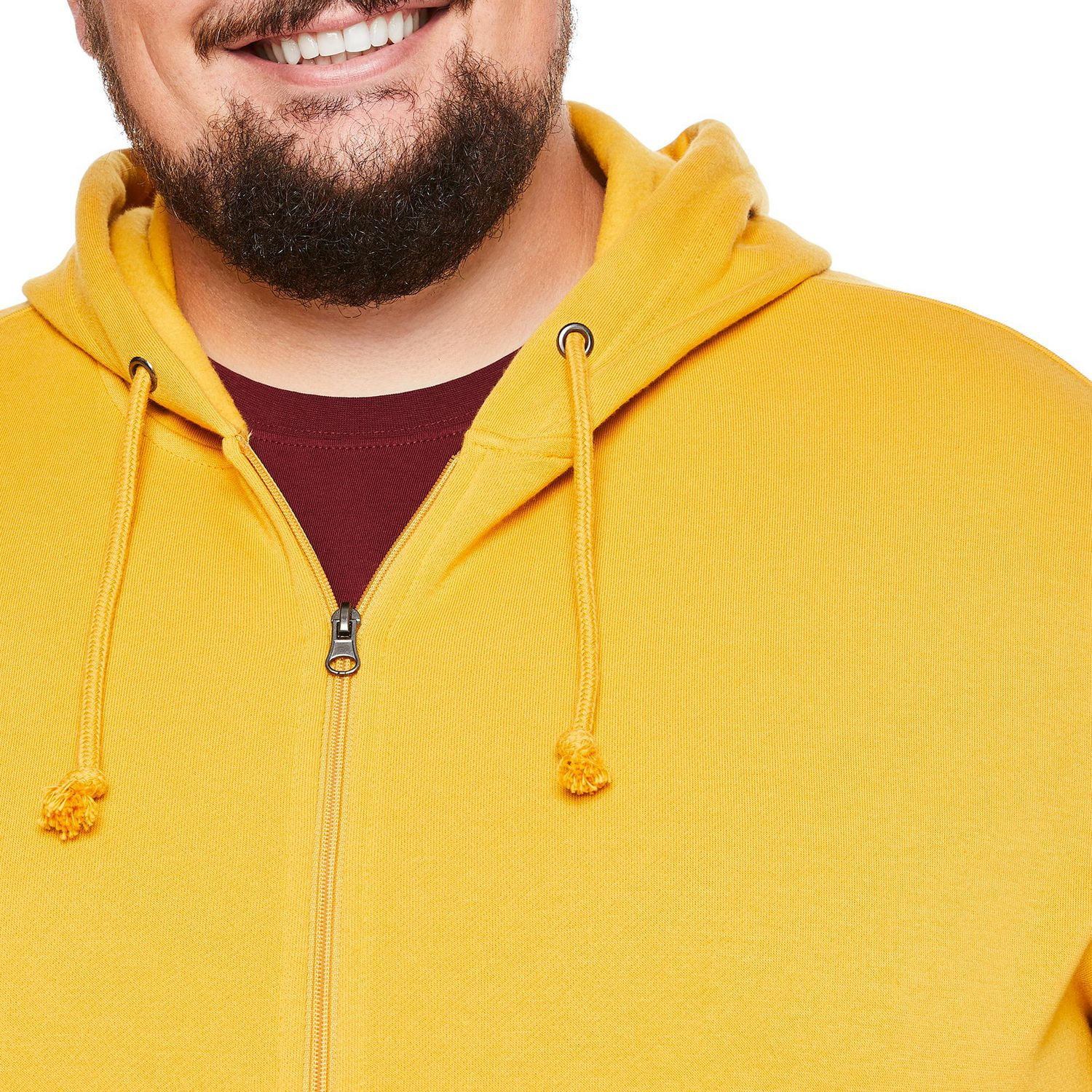 George Big Men's Full-Zip Hoodie