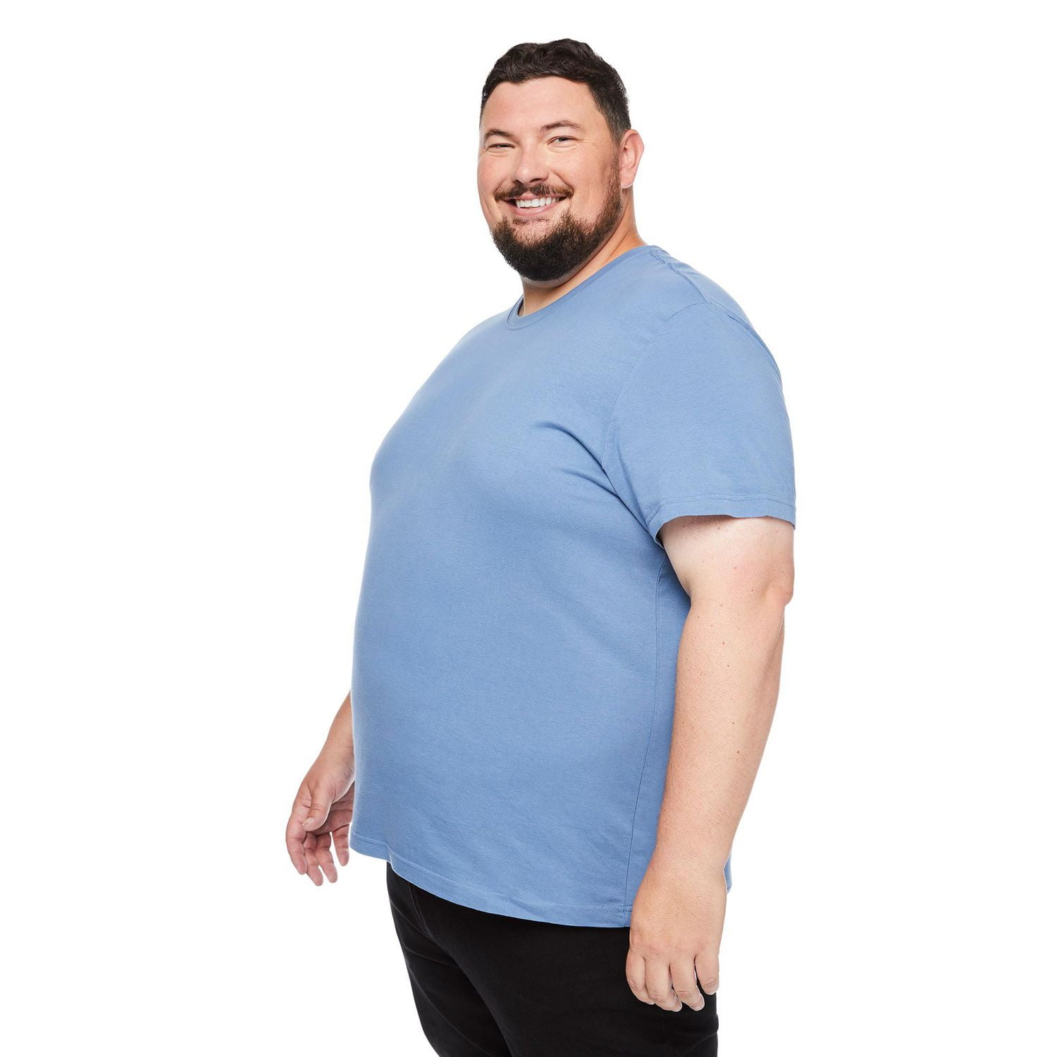 T-shirt de base George Plus hommes Tailles 3XL-5XL