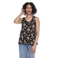 thumbnail image 1 of Iyla Women's Printed Drapey V-Neck Tank Top, 1 of 6