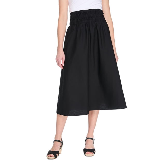 George Women's Poplin Maxi Skirt