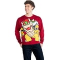 thumbnail image 1 of Super Mario Men's Bowser Oversized Sweatshirt, 1 of 3