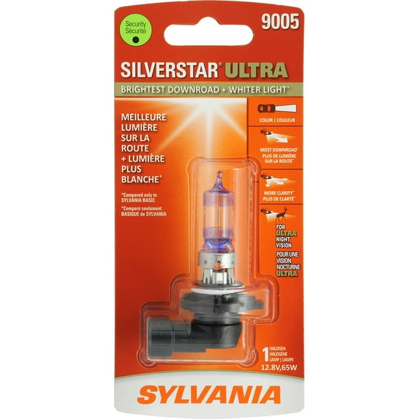 Phare halogène SilverStar ULTRA 9005 SYLVANIA