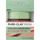 L'Oreal Paris Pure-Clay Masque nettoyant avec 3 Argiles Minérales + Algues Rouges pour Peau Rugueuse, 50 ML – image 2 sur 7