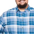 thumbnail image 4 of George Big Men's Flannel Shirt, 4 of 6