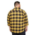 thumbnail image 3 of George Big Men's Flannel Shirt, 3 of 6