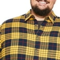 thumbnail image 4 of George Big Men's Flannel Shirt, 4 of 6