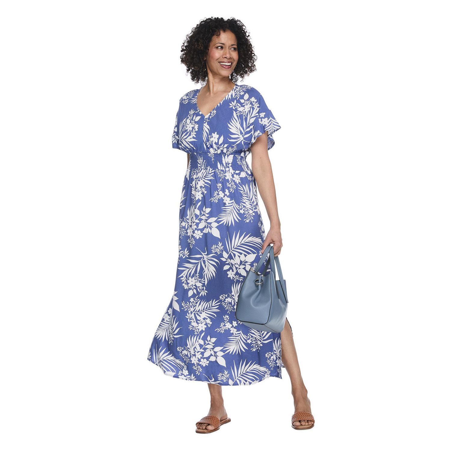 Robe longue imprimée Iyla pour femmes