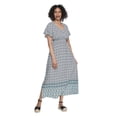 thumbnail image 1 of Iyla Women's Printed Maxi Dress, 1 of 6