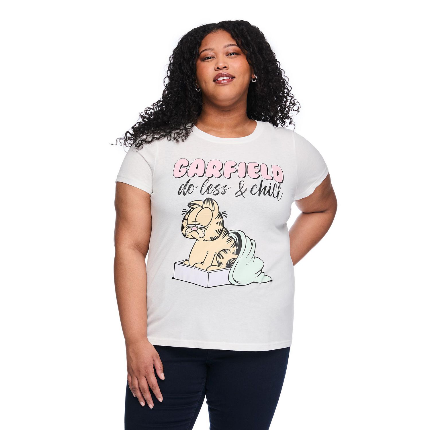 T-shirt graphique Garfield Plus pour femmes