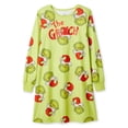 thumbnail image 3 of Chemise de nuit imprimée Le Grinch pour filles, 3 of 3