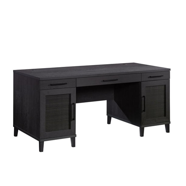 Sauder Tiffin Line Executive Desk, Raven Oak, 433226 Walmart.ca