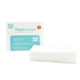 thumbnail image 1 of Bumkins - Biodegradable, Flushable Bamboo Diaper Liners for Cloth Diapering - 100 Pack, 1 of 5