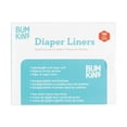 thumbnail image 2 of Bumkins - Biodegradable, Flushable Bamboo Diaper Liners for Cloth Diapering - 100 Pack, 2 of 5
