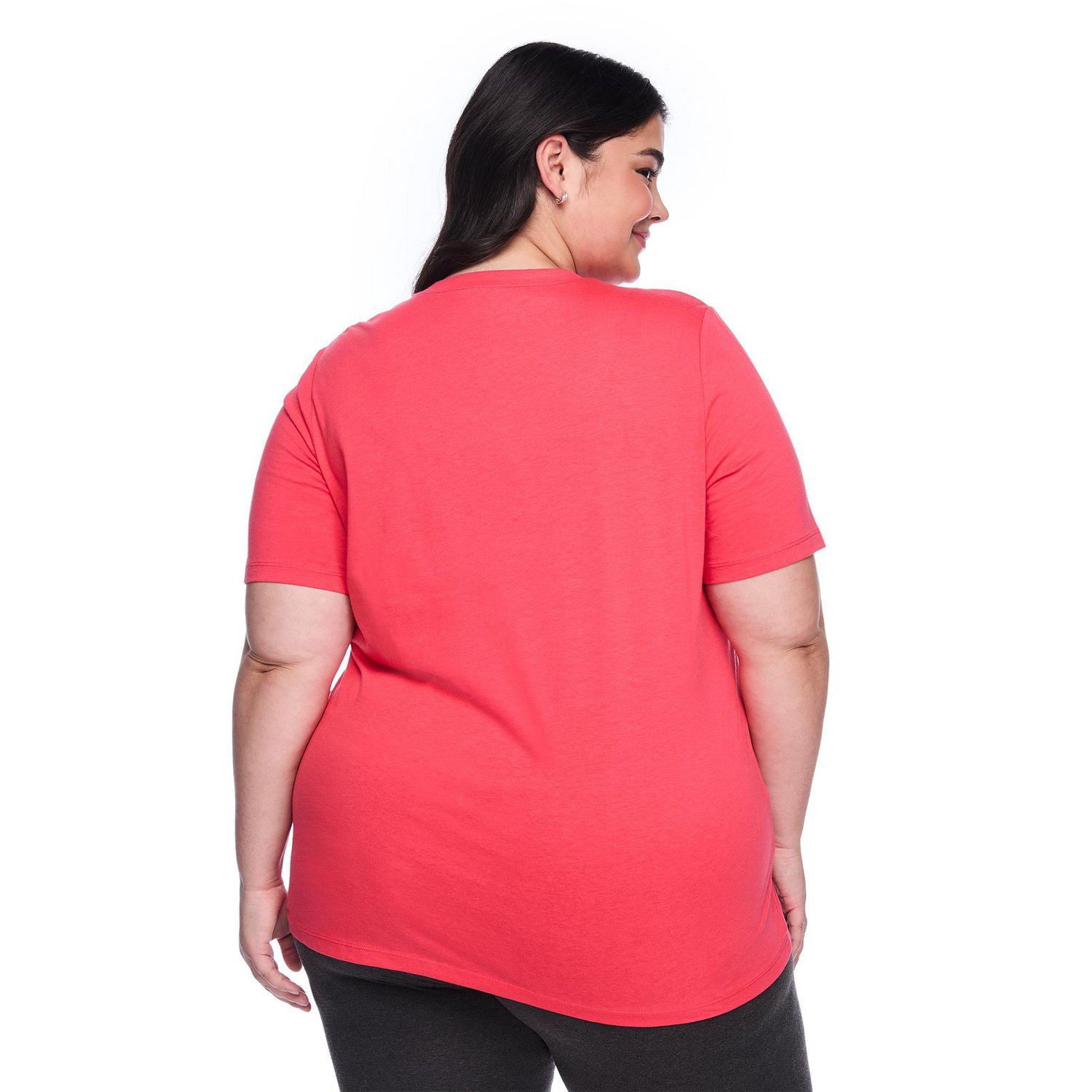Lane Bryant Women's Plus Crew-Neck T-Shirt