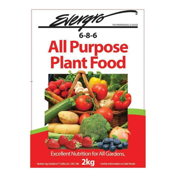 Evergro All Purpose Fertilizer 6-8-6, Evergro All Purpose