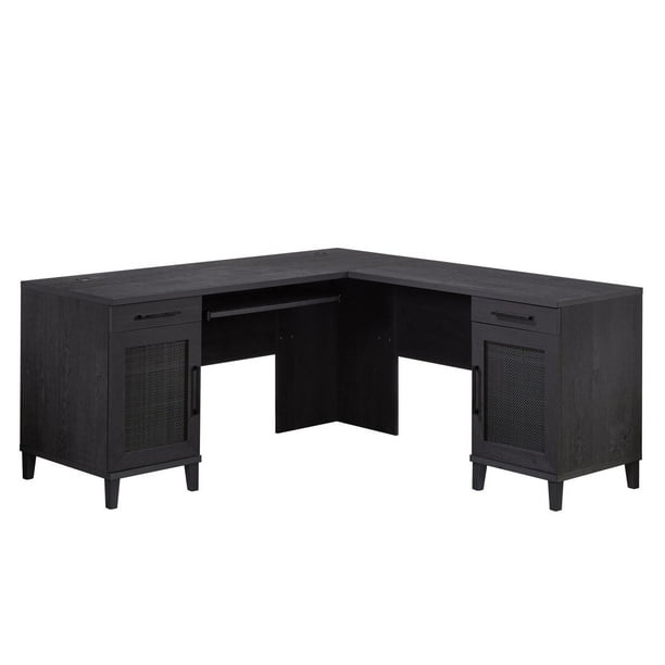 Sauder Tiffin Line LDesk, Raven Oak, 433262 Walmart.ca